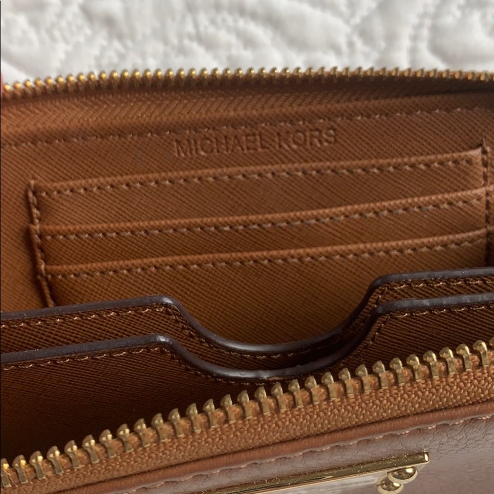 Leather Michael Kors Wristlet - Picture 3 of 3